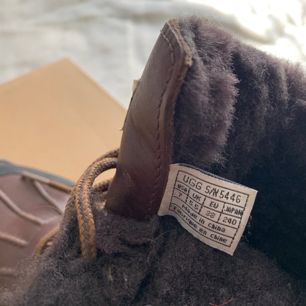 SOLD. UGG Adirondack Weather Proof Boots - Picture 4 of 4